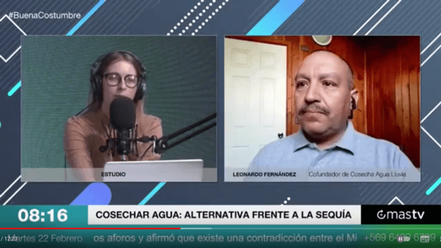 Entrevista a Cosecha Agua en programa Buena Costumbre