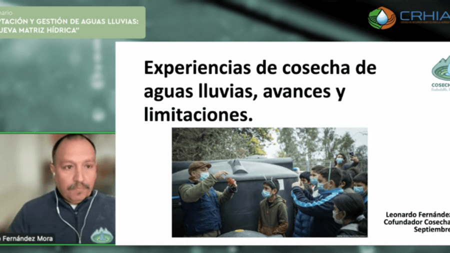 1° Seminario  Internacional "Captación y gestión de aguas lluvias"